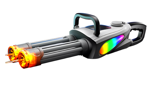 Dual Barrel Electric Water Gun